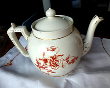 Antique Victorian teapot E M &