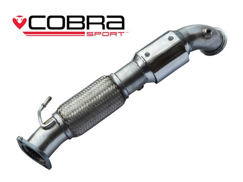 Cobra exhaust front pipe - front,