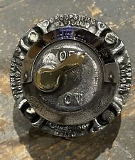 Vintage Industrial Walsall Brass Toggle Light Switch Crabtree Revo Benjamin