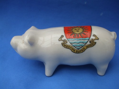 Crested china pig weston - china,