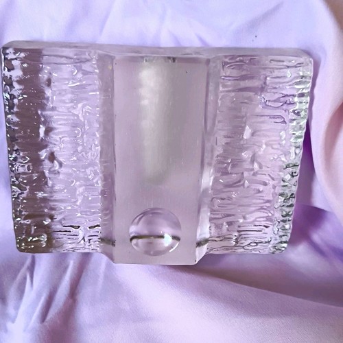 Walther glas solifleur vase - walther,