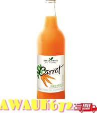 Organic Carrot Juice - Vegan - No Added Sugar - Picked and Pressed (Pack of 6 X 