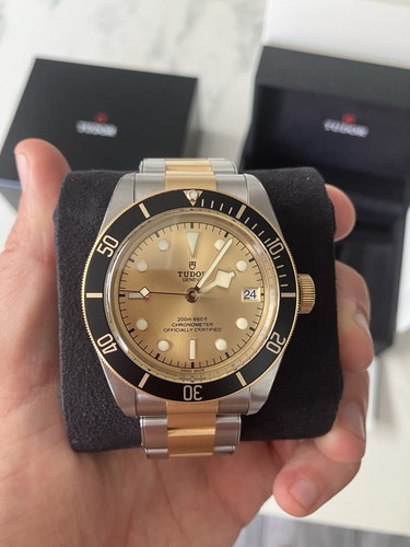 Tudor black bay steel - black,