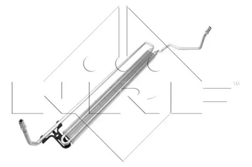 Power steering oil cooler