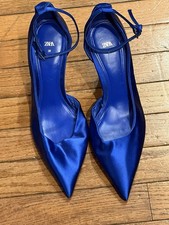 ZARA WOMAN SATIN ROYAL