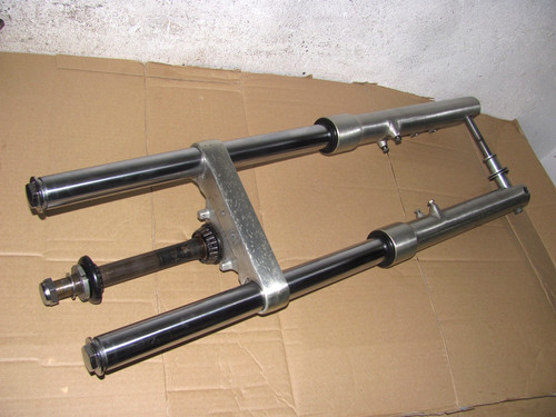 Suzuki 650 front - 650, fork