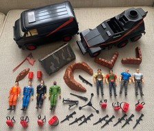 Large Lot Of A-team Figures