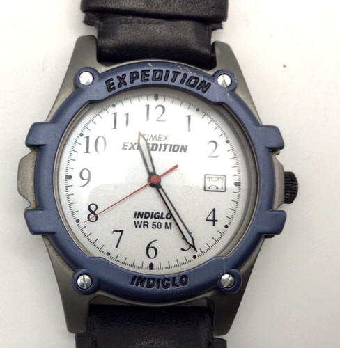 Timex expedition indiglo wr50m - timex,