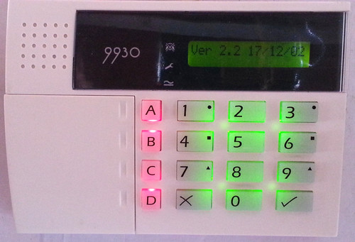 Scantronic 9930 remote - 9930, alarm
