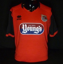 Grimsby Town Football Shirt 2018 / 2019 Away 140th Anniversary Errea Size L