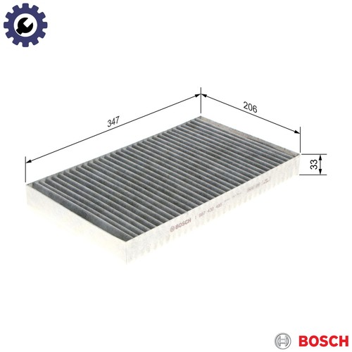 Filter cabin air 987 432 - cabin,