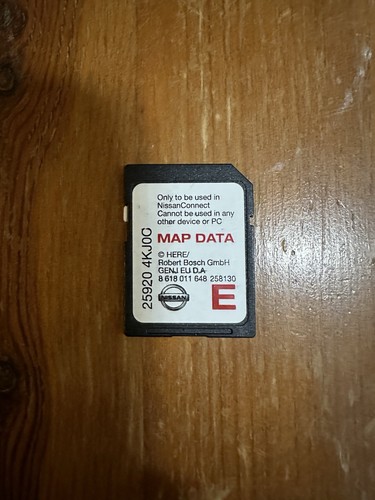 Nissan map data - map, nav