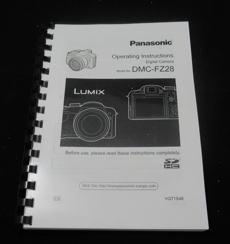 Panasonic lumix dmc fz28 user - dmc,