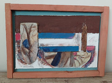 The Boat Yard by David Hazelwood (1932 -1994) - Made circa 1978