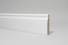 Skirting board white primed - board,