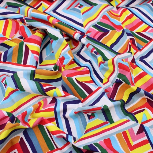 Multi coloured geometric - coloured,