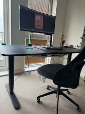 ikea wfh office set up desk