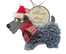 Scottie Dog Hanging Decoration