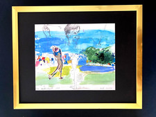 LEROY NEIMAN +  NICK FALDO