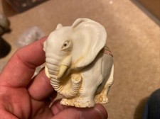 Harmony Kingdom - Hard To Find - Remeniscence -Elephant -Signed Peter Calvesbert