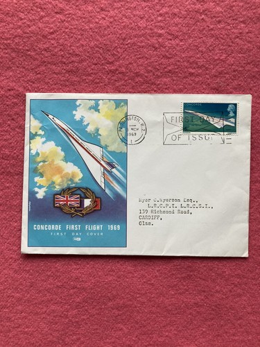 1969 first day stamp - first, cover