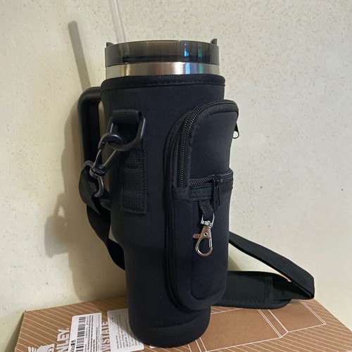 Neoprene carry bag black to - in,