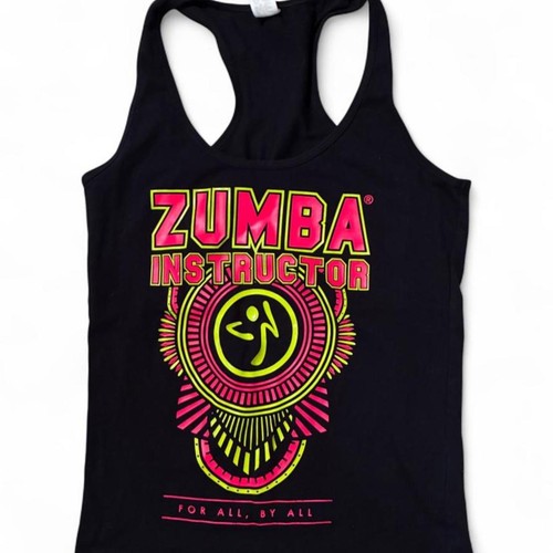 Zumba black instructor - zumba, tank