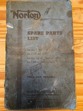 Norton spare parts list 48-49