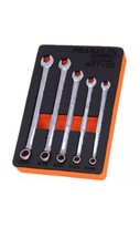 Combination Spanner Set XL 12 Pt 5 Pce Grip 4+ Franklin Tools 6-10mm AF7105