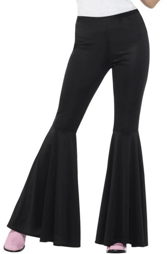 Flared black trousers - flared,