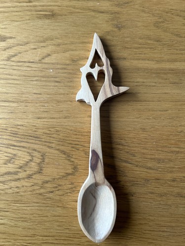 Traditional hand carved wooden - hand,