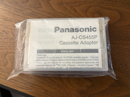 Panasonic cs455p mini to - aj-cs455p, dv