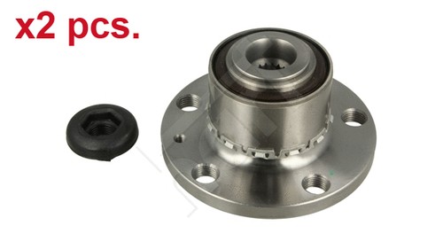 Pcs front wheel hub set - x2,