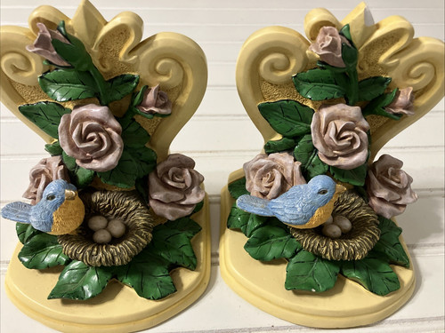 Vintage pair bluebirds - vintage,