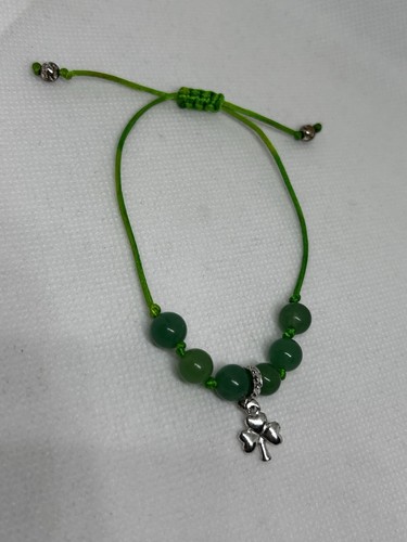 Green aventurine adjustable - green,