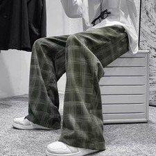 Mens Fashion Japanese Plaid