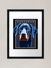 Natural Ear Doberman Dog Pup