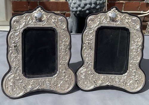 Pair vintage silver plated - pair,
