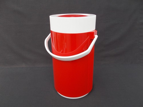 Vintage insulex red food flask - insulex,