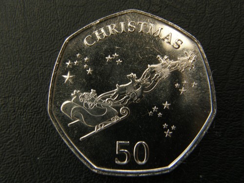 2013 gibraltar christmas 50p - 2013,