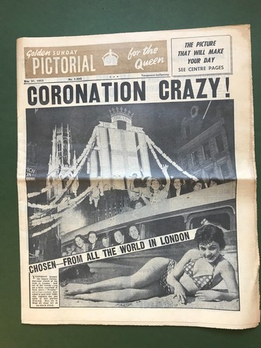 1953 newspaper coronation - 1953,