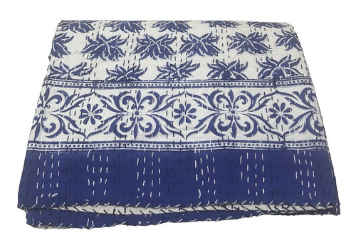 Indian kantha quilt - indian,