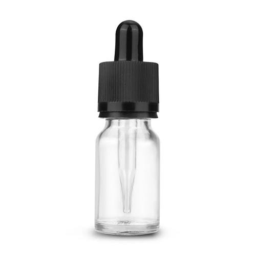 10x 30ml clear glass dropper - 30ml,