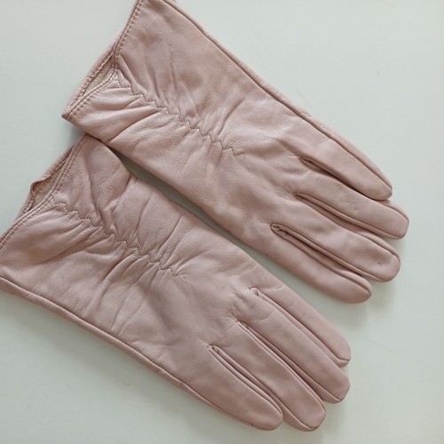 Dusky pink faux - pink, leather