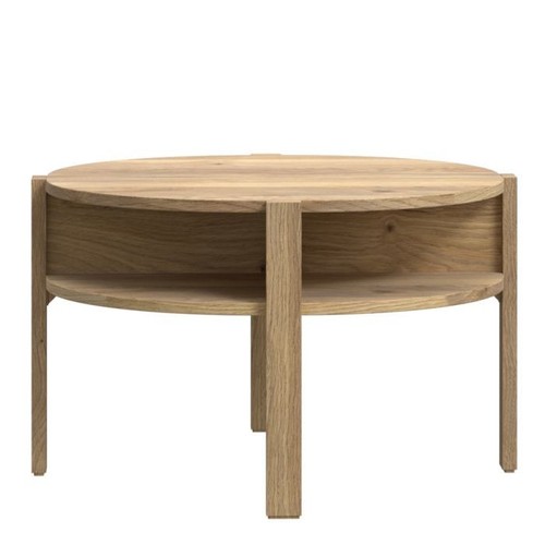 Round coffee table - round,
