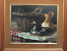 "L'appelant" 1983: painting by