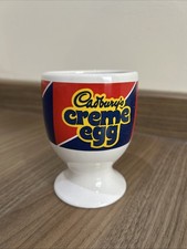 Vintage Cadburys Creme Egg Ceramic Mug Egg Cup Shape