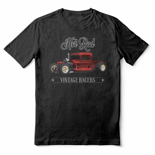 Hot rod vintage - hot,