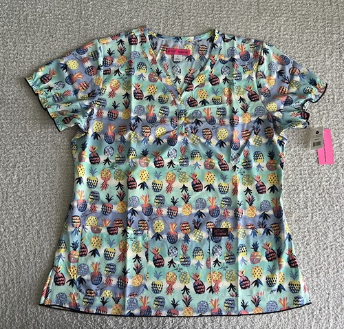 Koi betsey johnson scrub top - betsey,