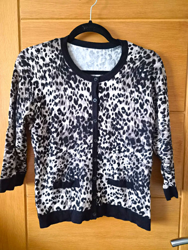 Debenhams black cream leopard - debenhams, black/cream